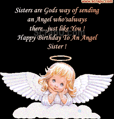 Happy Birthday Sister Greetings 