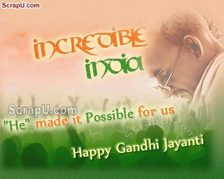 Gandhi Jayanti Scraps 