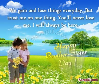 Happy Brother-Sister Day Graphics 