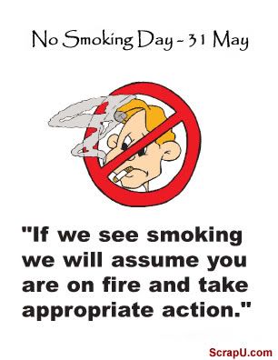 No Smoking Cards 