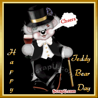 Happy Teddy Bear Day Scraps 