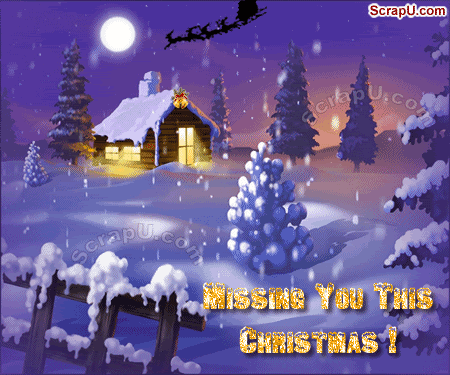 Miss you on Christmas Scraps scraps