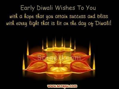 Happy Diwali In Advance Greetings 