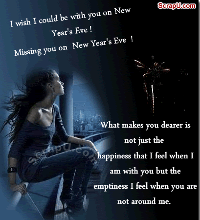 Missing You On New Year Scraps 