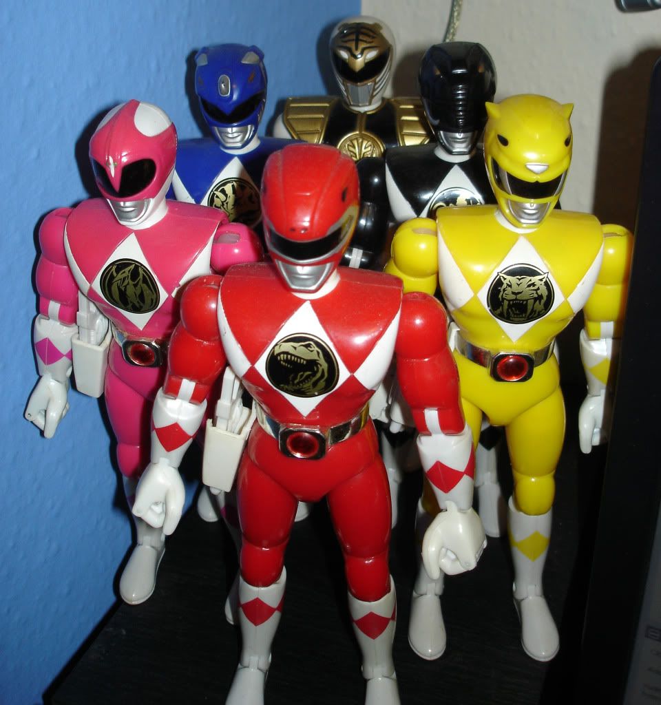 8&quot; Power Rangers Figures (I have Green too)