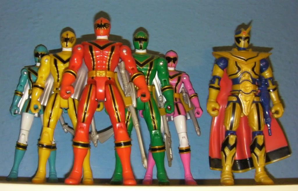 Power Rangers Mystic Force figures collection so far