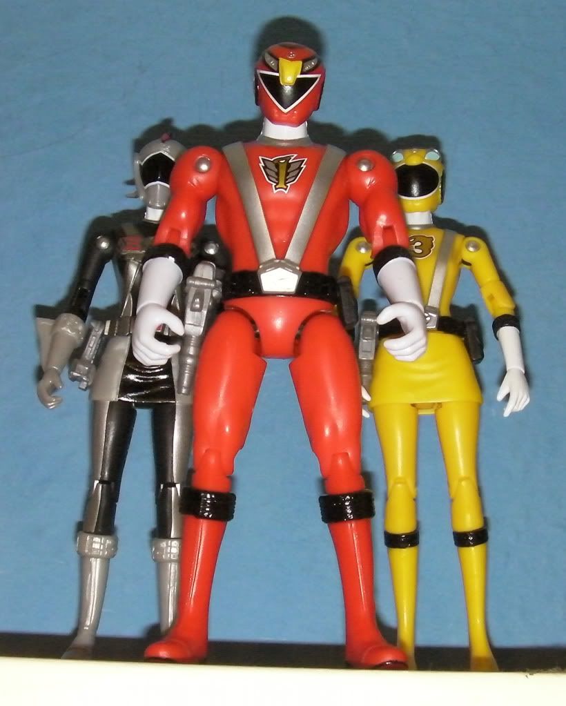 Power Rangers RPM figures collection so far