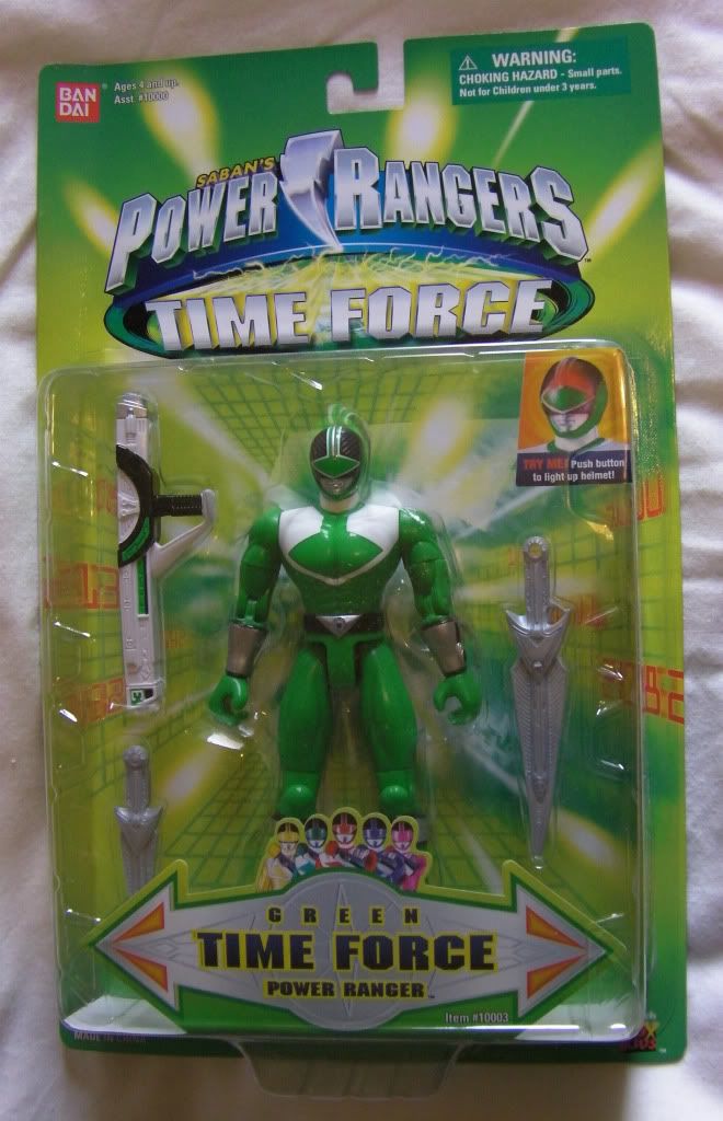 Power Rangers Time Force Green Ranger (boxed)