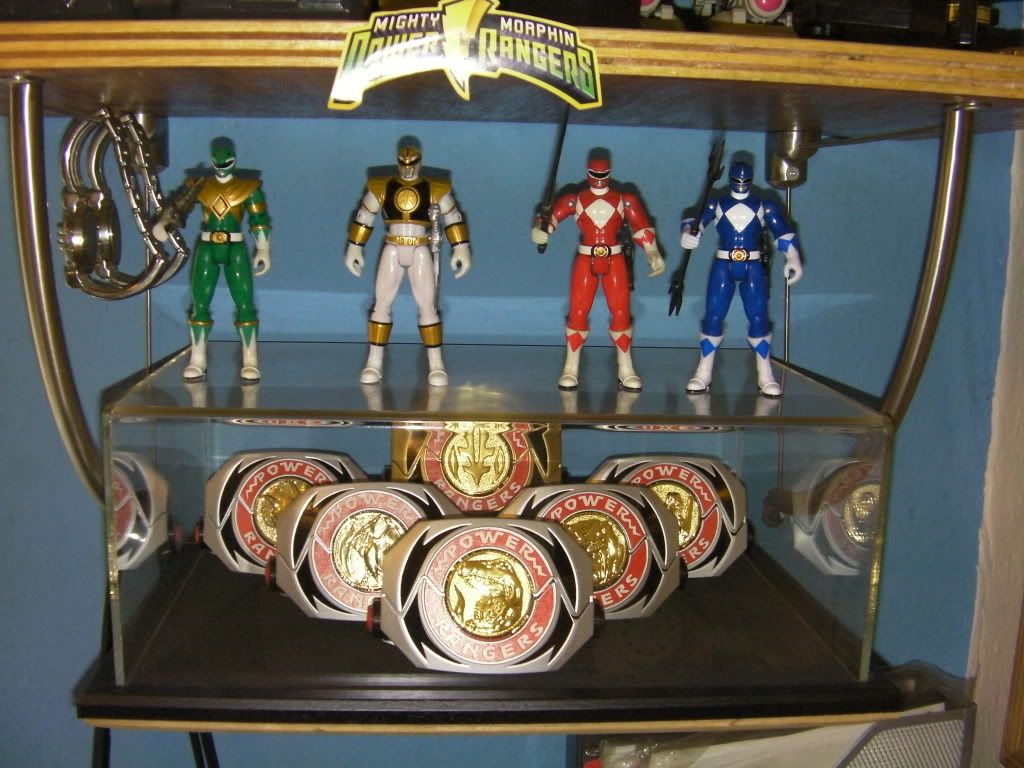 Mighty Morphin Power Rangers 2010 Figures collection so far