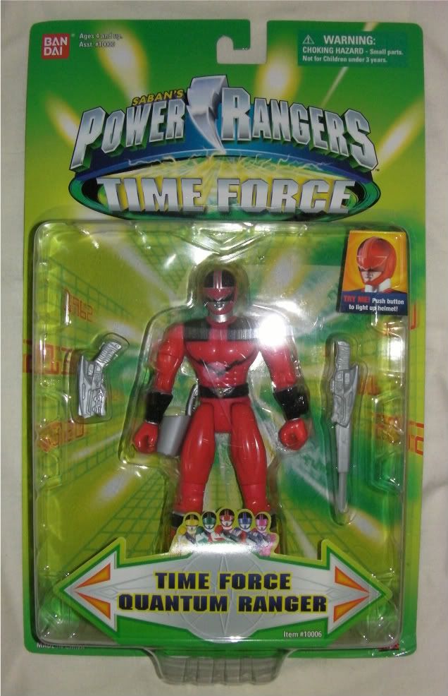 Power Rangers Time Force Quantum Ranger (boxed)