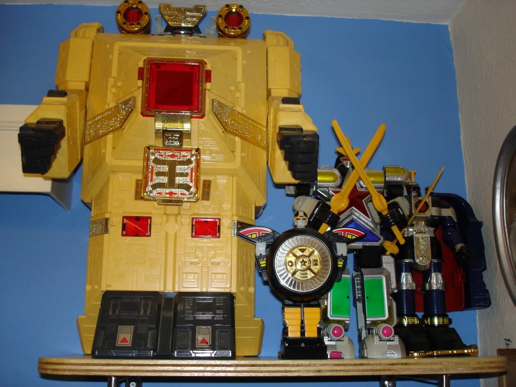DX Zeo Ultrazord, DX Super Zeo Megazord, DX Auric the Conqueror and DXWarrior Wheel