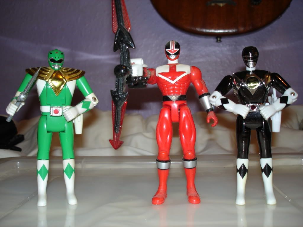 Assorted Power Rangers Figures