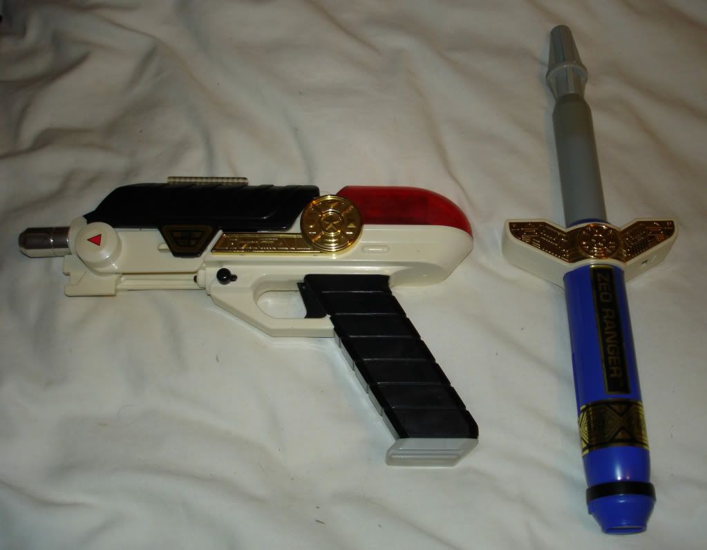 DX Zeo Laser Pistol and Zeo Blade