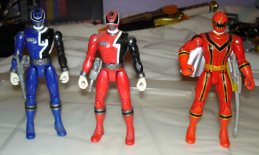 Assorted Power Rangers Figures
