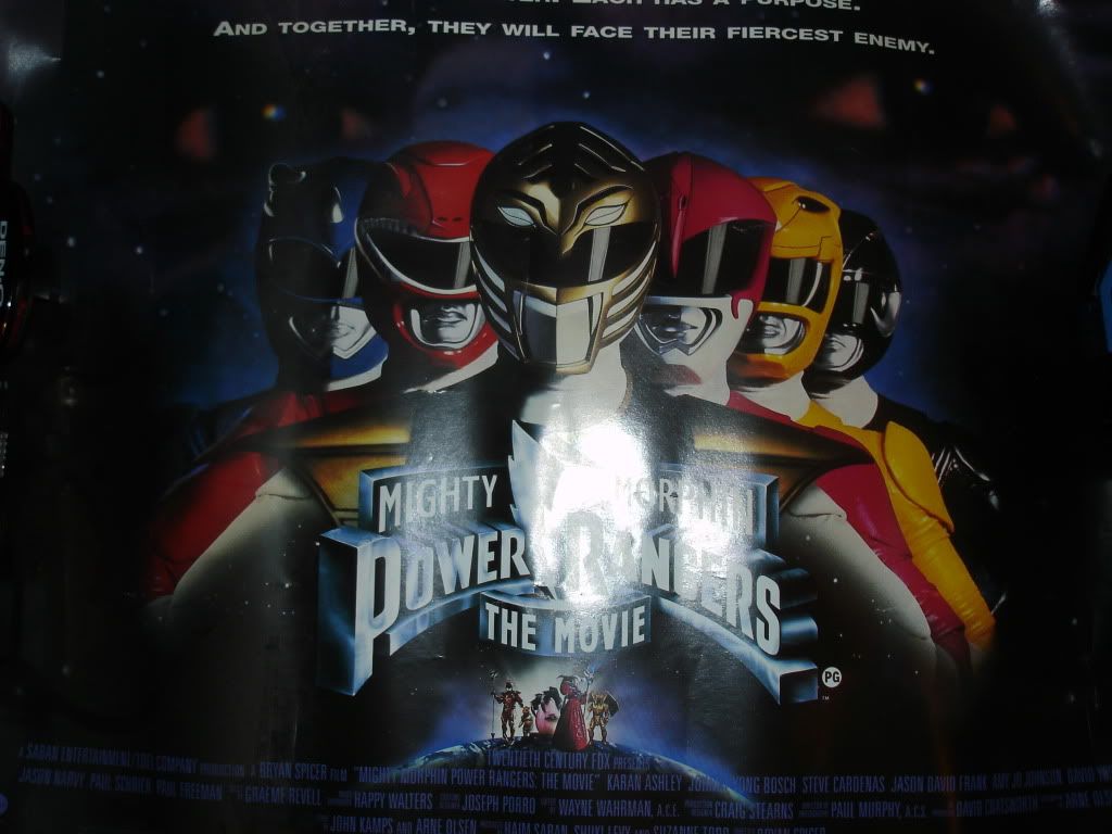 Might Morphin Power Rangers: The Movie Mini Poster
