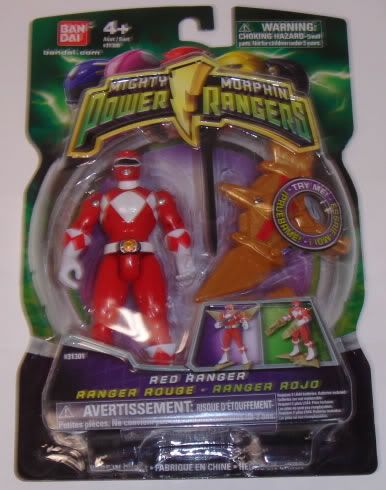 Mighty Morphin Power Rangers 2010 Red Ranger (boxed)