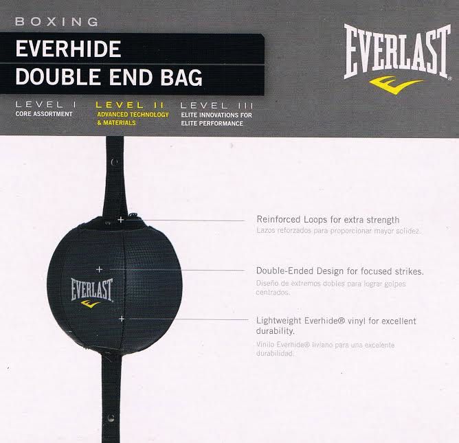 EVERLAST FLOOR TO CEILING SPEED BALL BOXING MMA TRAINING PUNCH DOUBLE