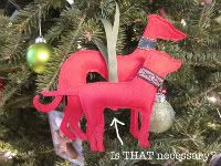 Felt Dog Ornament Tutorial