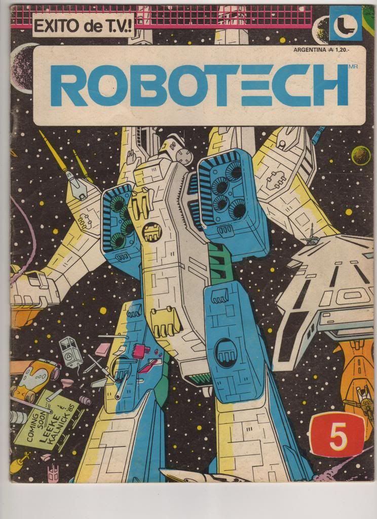 Robotech: El comic Vol 05