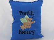 Tooth Beary pillow