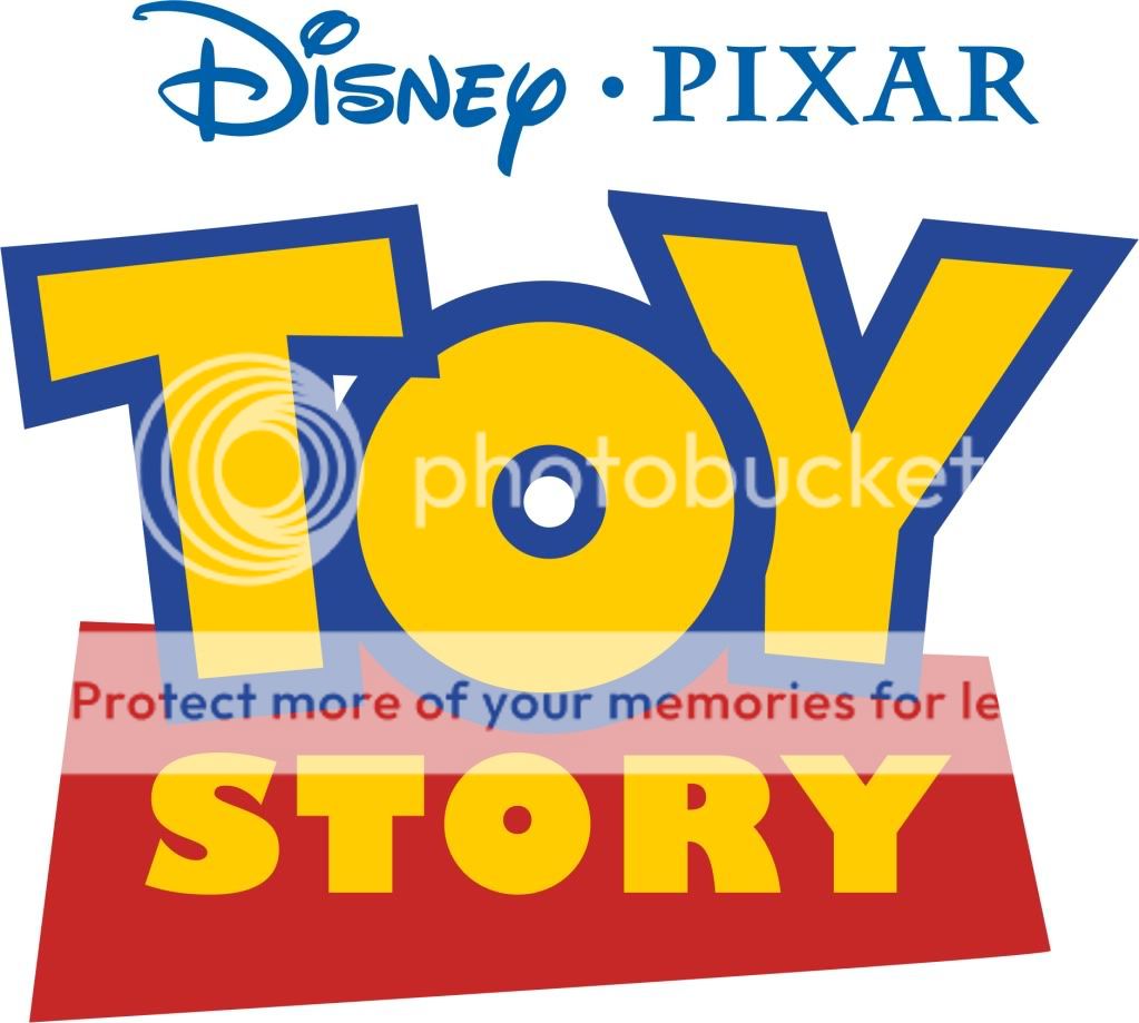 有关以下物品的详细资料: toy story logo colour vinyl wall sticker