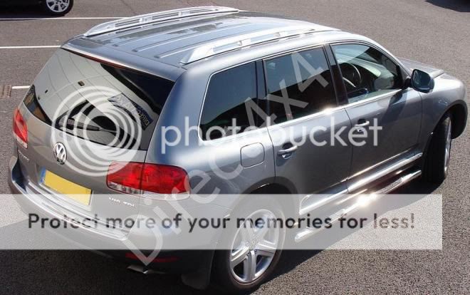 VW Touareg Aluminium Dachreling Dachgepäckträger Reling  