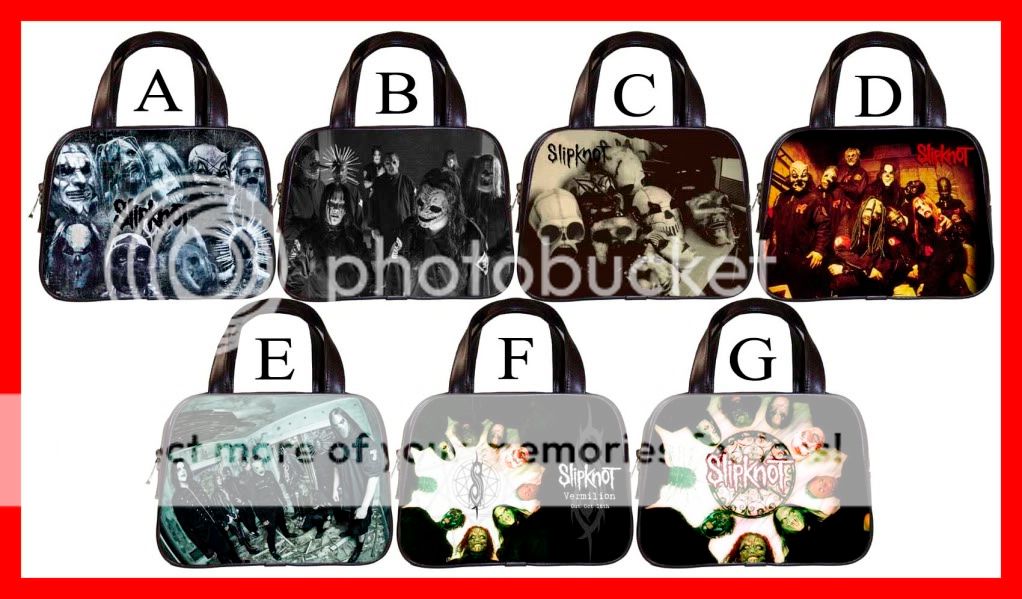 Slipknot Metal Rock Band Hot Rare Handbag Purse #PICK 1  