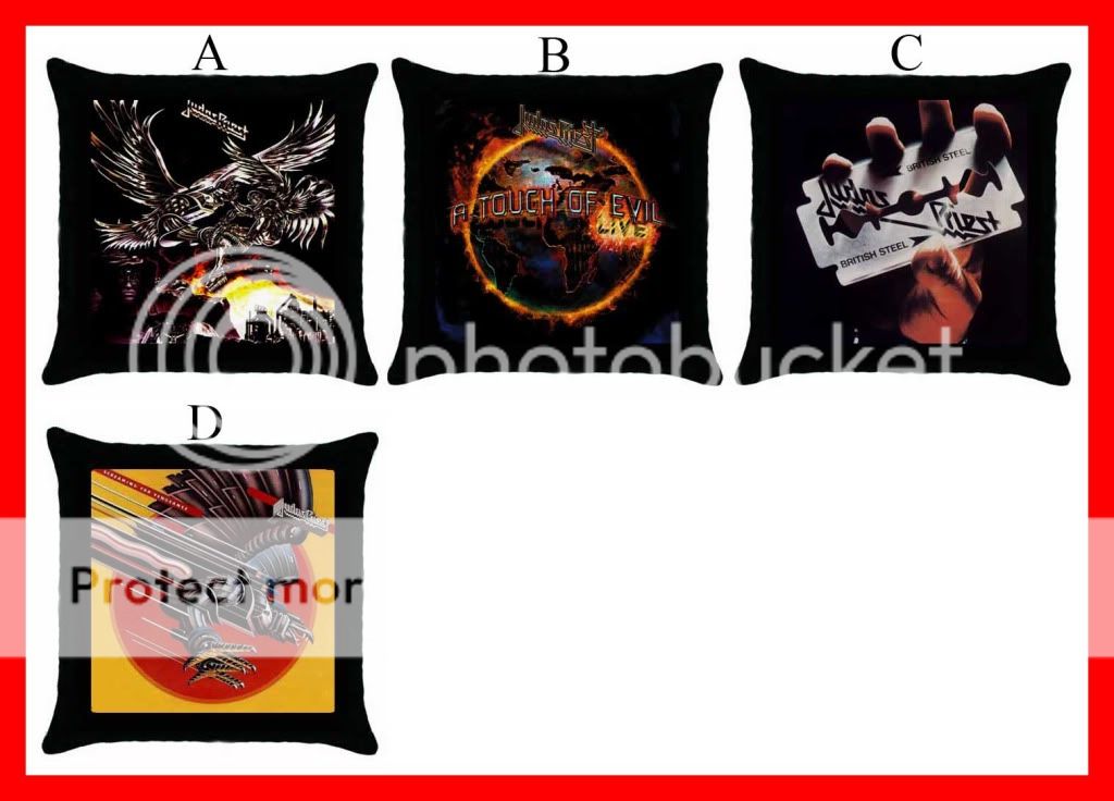 Judas Priest Rock Band Metal Throw Pillow Case #Pick1  